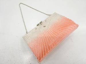 ビーズ　ハンドバッグ